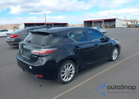 2013 Lexus Ct 200H из США, поврежденный, VIN JTHKD5BH2D2126978